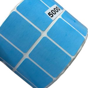 SKY BLUE 40MMx30MM ROLL OF 5000