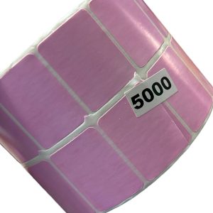 PINK 40MMx30MM ROLL OF 5000