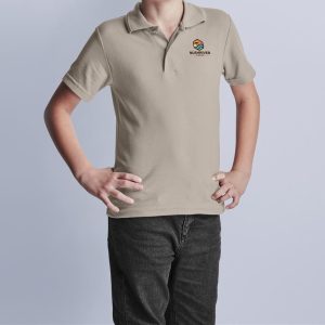 Kids Basic Pique Golf Shirt
