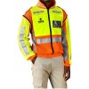 Metro Two-Tone Hi-Viz Reflective Zip-Off Jacket
