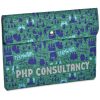 Pre-Printed Sample Hoppla Revo RPET Felt Document Holder