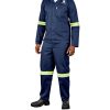 Trade Polycotton Conti Suit - Reflective Arms & Legs - Yellow Taped